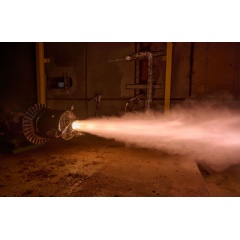 Northrop Grummans DM-NEXT solid rocket motor test (Photo Credit: Northrop Grumman)