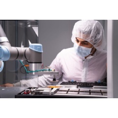 Northrop Grumman’s secure microelectronics facilities produce millions of microchips a year, with the tailored design, fabrication and packaging needed to solve our nation’s most advanced military (see complete caption below)
