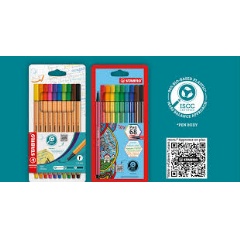 Classic design, renewed purpose: STABILO’s iconic Point 88 and Pen 68 now feature Bornewables™ polypropylene—bringing sustainability into every stroke. © STABILO