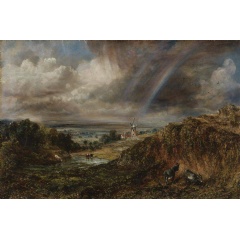John Constable
Hampstead Heath with a Rainbow (1836)
Tate