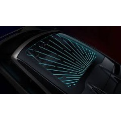 Panoramic sunroof using Trosifol SkyViera