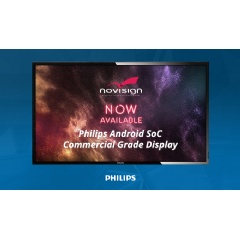Philips smart TV SoC supports NoviSign