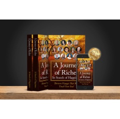 John Spender has collaborated with other talented authors to examine the concept of happiness documenting their findings in a bestselling, inspiring and uplifting book titled A Journey of Riches: In Search of Happiness.
