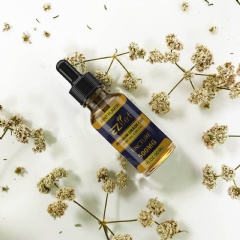 This image features EZliefs Premium Broad-Spectrum 500mg CBD Tincture, in Mint Flavor