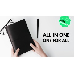 Interchangeable & refillable notebook
