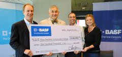 BASF donated $100,000 to the River Parishes Community College to support construction of an Advanced Technology Center on the school’s new campus in Burnisde, Louisiana.