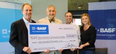 BASF donated $100,000 to the River Parishes Community College to support construction of an Advanced Technology Center on the schools new campus in Burnisde, Louisiana.