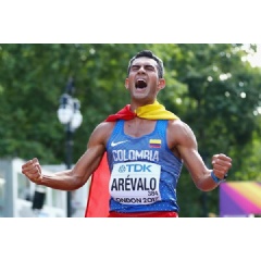 Eider Arevalo wins the 20km race walk at the IAAF World Championships London 2017 (Getty Images)  Copyright