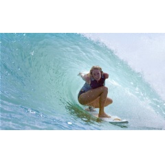 Bethany Hamilton got to clock a serious amount of tube time on her visit, and it was the perfect way to refine her technique.
WSL