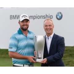 BMW Championship 2017 - Marc Leishman, Bernhard Kuhnt, President & CEO BMW of North America