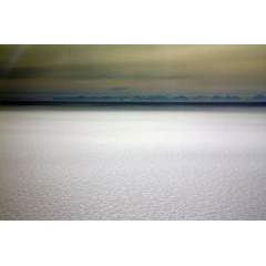Ice shelf appears flat