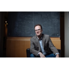 Professor Jesse Thaler, who recently was granted tenure as an associate professor in MIT’s Department of Physics. Image: Jared Charney