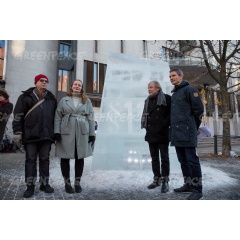 People vs Arctic oil court case Press conference - Credit:
 Edward Beskow / Greenpeace