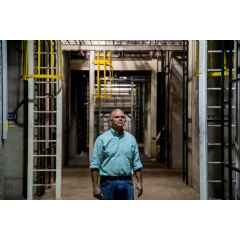 Bruce Armstrong at the soon-to-be reopened facility in Sherman, Texas.