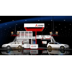 Mitsubishi Electrics CES 2018 booth