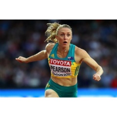 Sally Pearson wins the 100m hurdles at the IAAF World Championships London 2017 (Getty Images) © Copyright