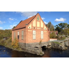 The Semla hydropower station in Sweden.