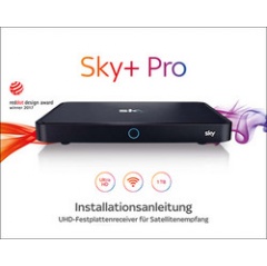 Sky Deutschland communicates the success in the Red Dot Design Award with the Red Dot Winner Label