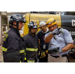Scientists at NASA’s Jet Propulsion Laboratory used their expertise at detecting faint signals in satellite data to develop a device capable of detecting human heartbeats underneath piles of rubble. Credits: R4 Inc.