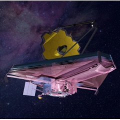 Illustration of NASAs James Webb Space Telescope
Credits: NASA