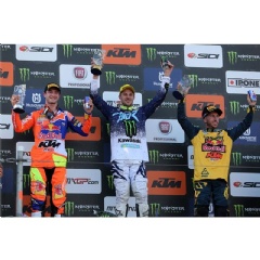 Clement Desalle tops the MXGP of Russia podium