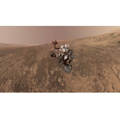 NASA’s Curiosity Mars Rover snaps a self-portrait on Vera Rubin Ridge back in February.
Credits: NASA/JPL-Caltech/MSSS
