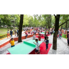 Away from the mere opening of playgrounds, becoming more child-friendly can improve a city’s economic performance, encouraging interactions that lead to further social integration. Photo by: Municipality of Tirana