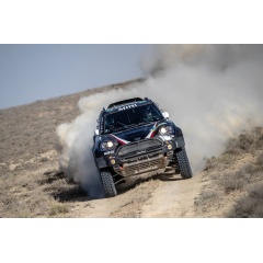 2018 Rally Kazakhstan, Yazeed Al Rajhi (KSA), Timo Gottschalk (GER) - MINI John Cooper Works Rally - X-raid Team, #208