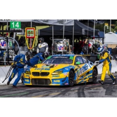 20.07.2018 to 21.07.2018, IMSA WeatherTech Sportscar Championship 2018, Northeast Grand Prix, Lime Rock Park, Lakeville, CT (USA). Bill Auberlen (USA), Robby Foley (USA), No 96, Turner Motorsport, BMW M6 GT3.