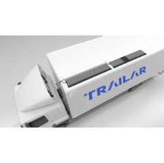 TRAILAR uses advanced solar technology by applying thin film, flexible solar matting to the roofs of rigid vehicles, which are connected to the vehicle battery or additional on-board batteries.
