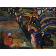 Bild mit Husern, Wassily Kandinsky, c/o Pictoright, Amsterdam 2004