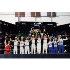 17th consecutive all-Dunlop LMP2 WEC podium at Fuji