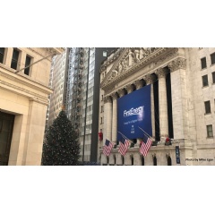 FirstEnergy rings closing bell at the New York Stock Exchange