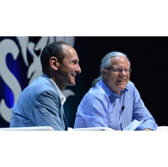 Jeff and Rich on stage at Cannes Lions in 2015
