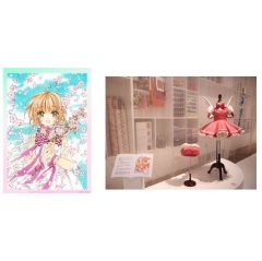 Cardcaptor Sakura’s heroine ©CLAMP, ShigatsuTsuitachi Co., Ltd., Kodansha Ltd.
Display at the Tokyo Exhibition©CLAMP, ShigatsuTsuitachi Co., Ltd., Cardcaptor Sakura Production Committee