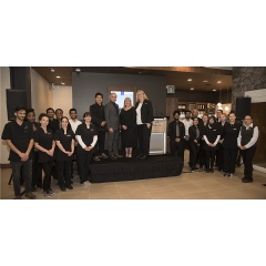 The Delta Hotel Thunder Bay celebrate the opening of the hotel at a Ribbon Cutting Ceremony