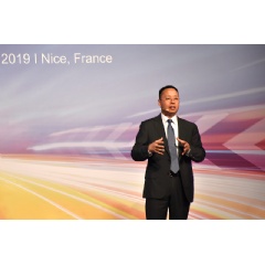 Richard Jin, President of Huawei’s Transmission and Access Product Line, spoke at Huawei’s sixth Optical Network Innovation Forum