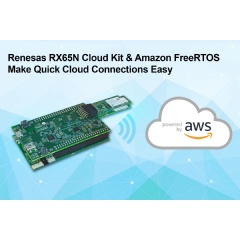 Renesas RX65N Wi-Fi Connectivity Cloud Kit