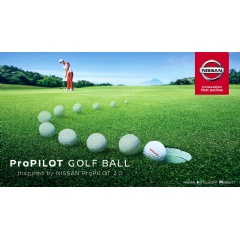 ProPILOT golf ball

Nissan has taken the dreaded putting nerves out of golf with its latest innovative concept, the ProPILOT golf ball.