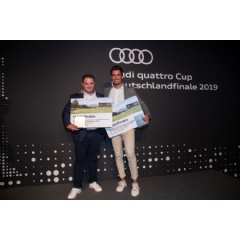 Lukas Meier and David Diehl from the Audi Centre Baden-Baden win the second final with 48 net points.