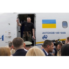 Oleg Sentsov  Anatolii STEPANOV / AFP