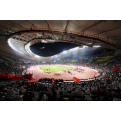 General view of the Khalifa International Stadium during the IAAF World Athletics Championships Doha 2019 (Getty Images)  Copyright