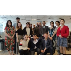 Dushanbe-based staff of RFE/RL’s Tajik Service, Radio Ozodi
