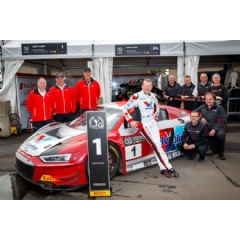 Audi R8 LMS #1 (Team Valvoline), Troy Russell, Lee Burley, Steven McLaughlan, Geoff Emery