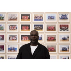 Portrait of Steve McQueen in Year 3 at Tate Britain. Tate. Photo Jessica McDermott
