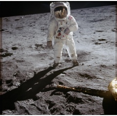 * Photo
AS11-40-5903 (20 July 1969)
