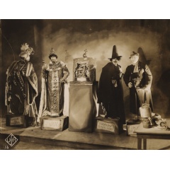 Emil Jannings, Conrad Veidt, Wilhelm Dieterle and Werner Krauß in Waxworks by Paul Leni
