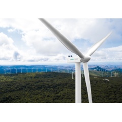 Siemens Gamesa’s wind turbine site.