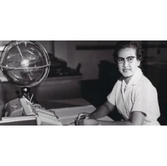 NASA research mathematician Katherine Johnson
Credits: NASA