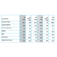 Summary Income Statement